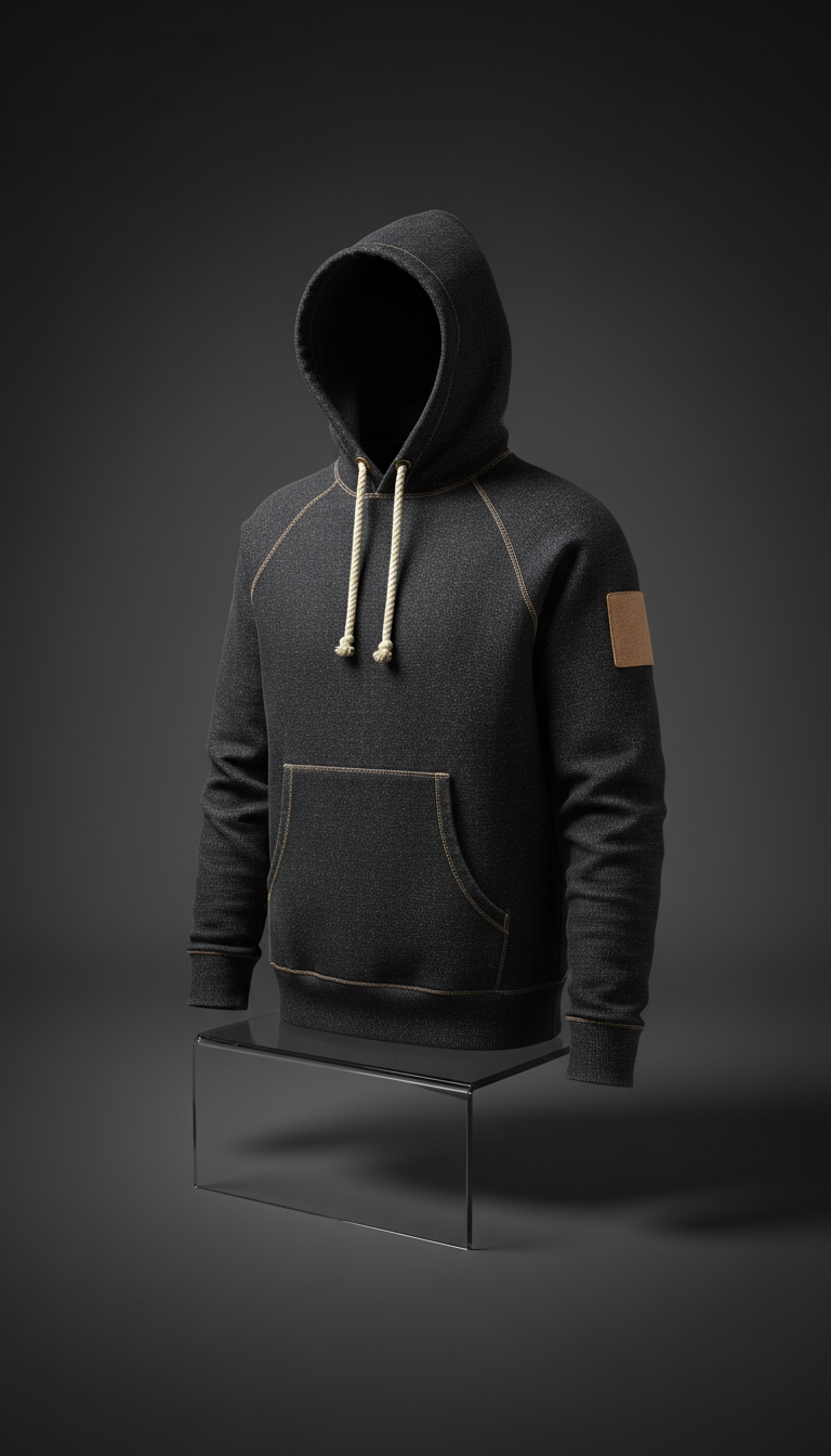 Japanese Selvedge Denim Hoodie